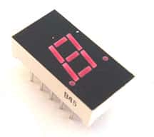7 Segment LED Display Red Numeric Liteon LTS313AR - click for details